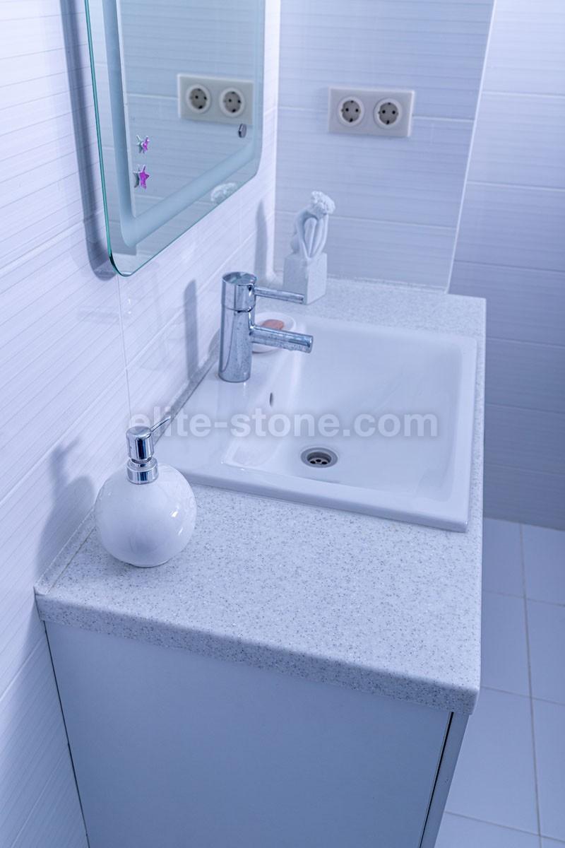 Столешница для ванной из искусственного камня Grandex