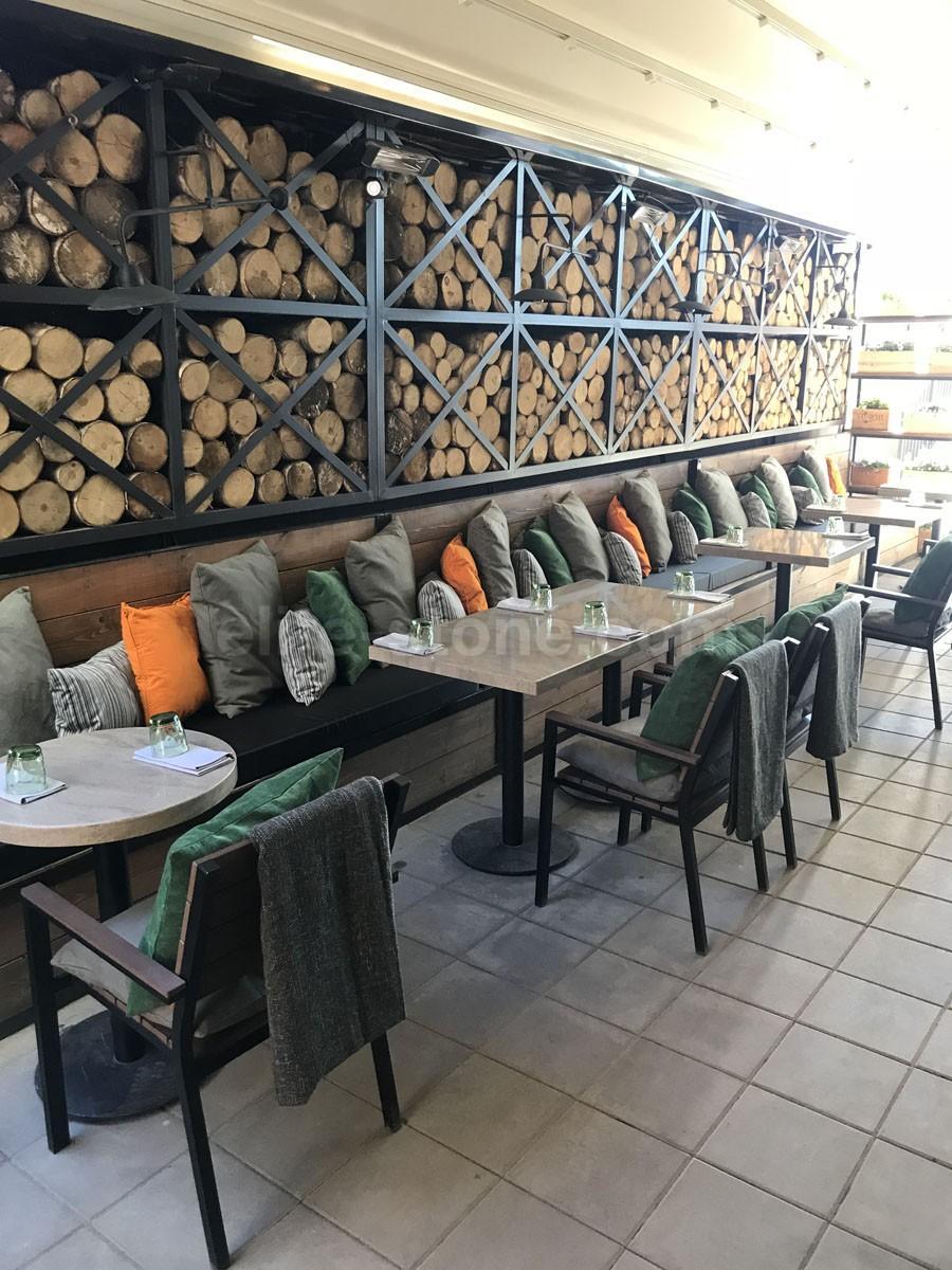 Столы из искусственного камня для ресторана Grill&Garden